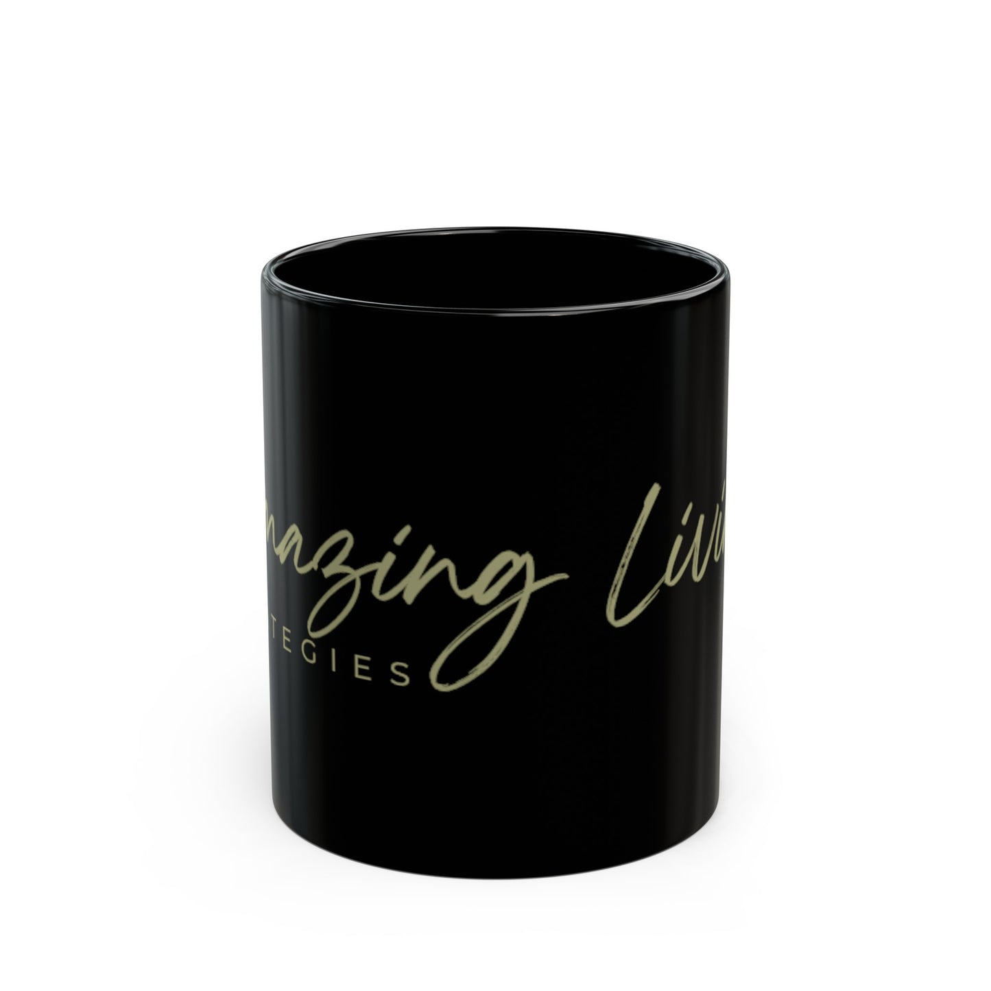 Amazing living Black Mug (11oz, 15oz)