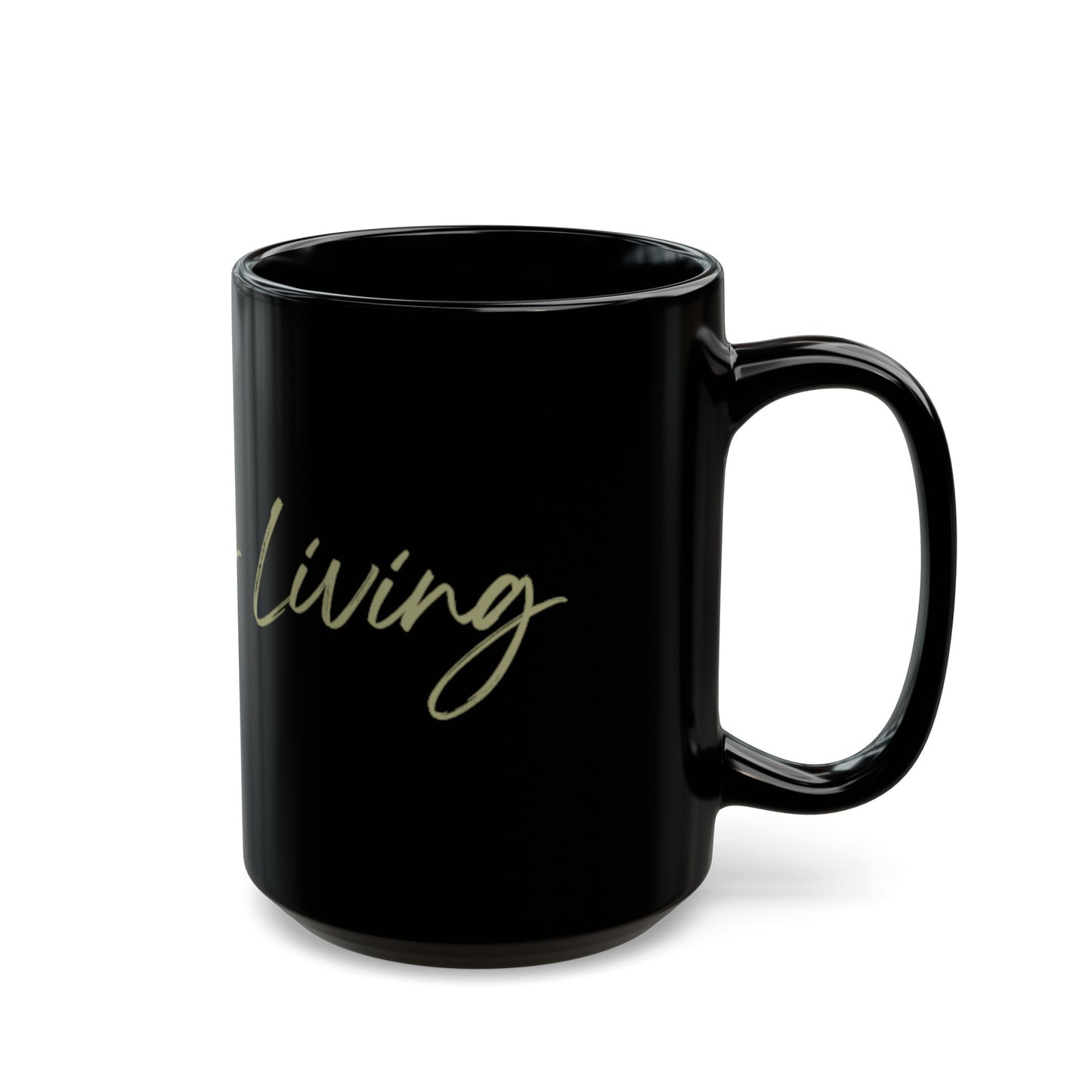 Amazing living Black Mug (11oz, 15oz)