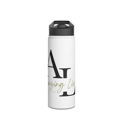 Amazing Living Steel Water Bottle, Standard Lid