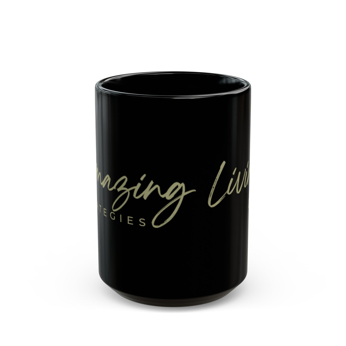 Amazing living Black Mug (11oz, 15oz)