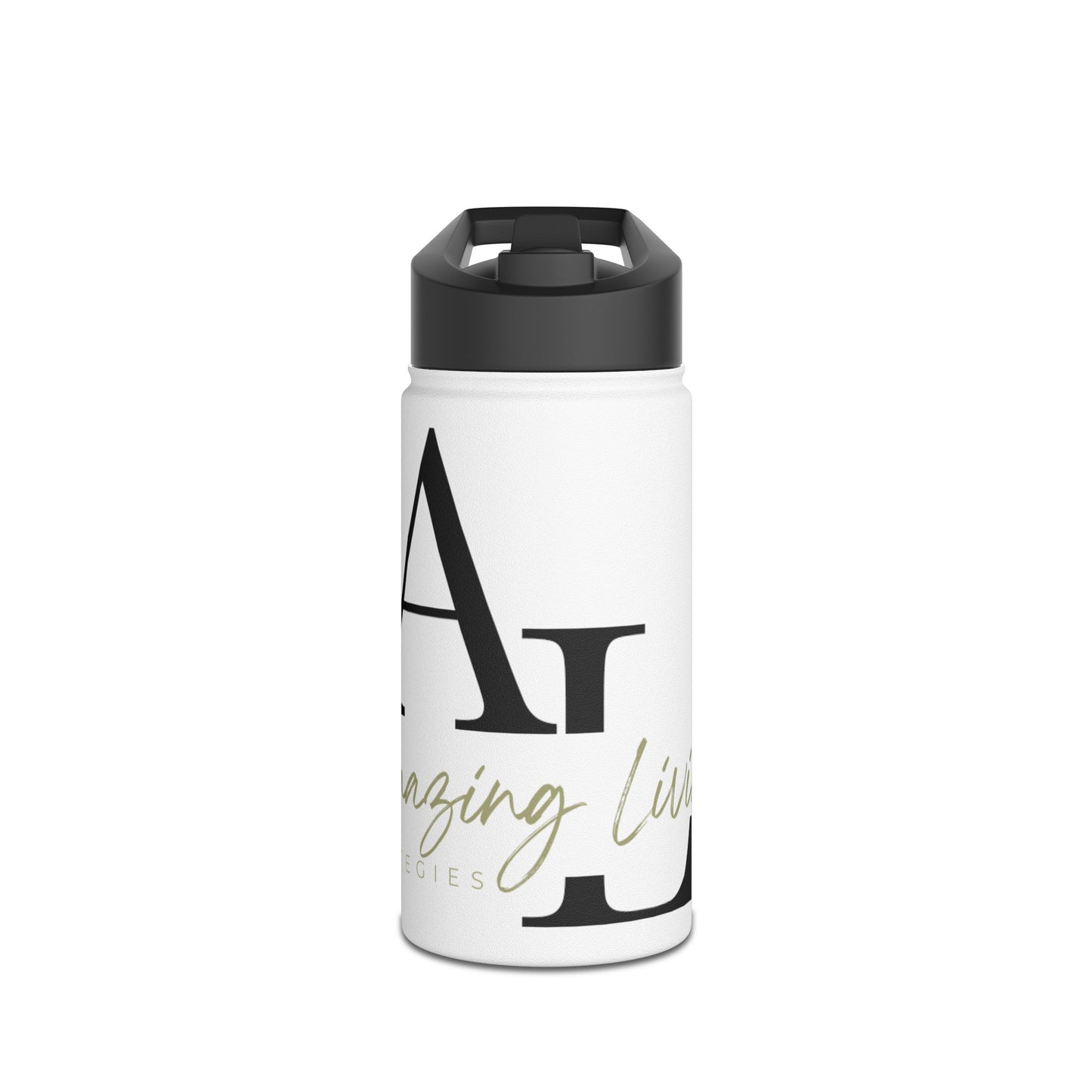 Amazing Living Steel Water Bottle, Standard Lid