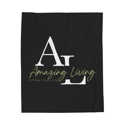 Amazing Living Velveteen Plush Blanket