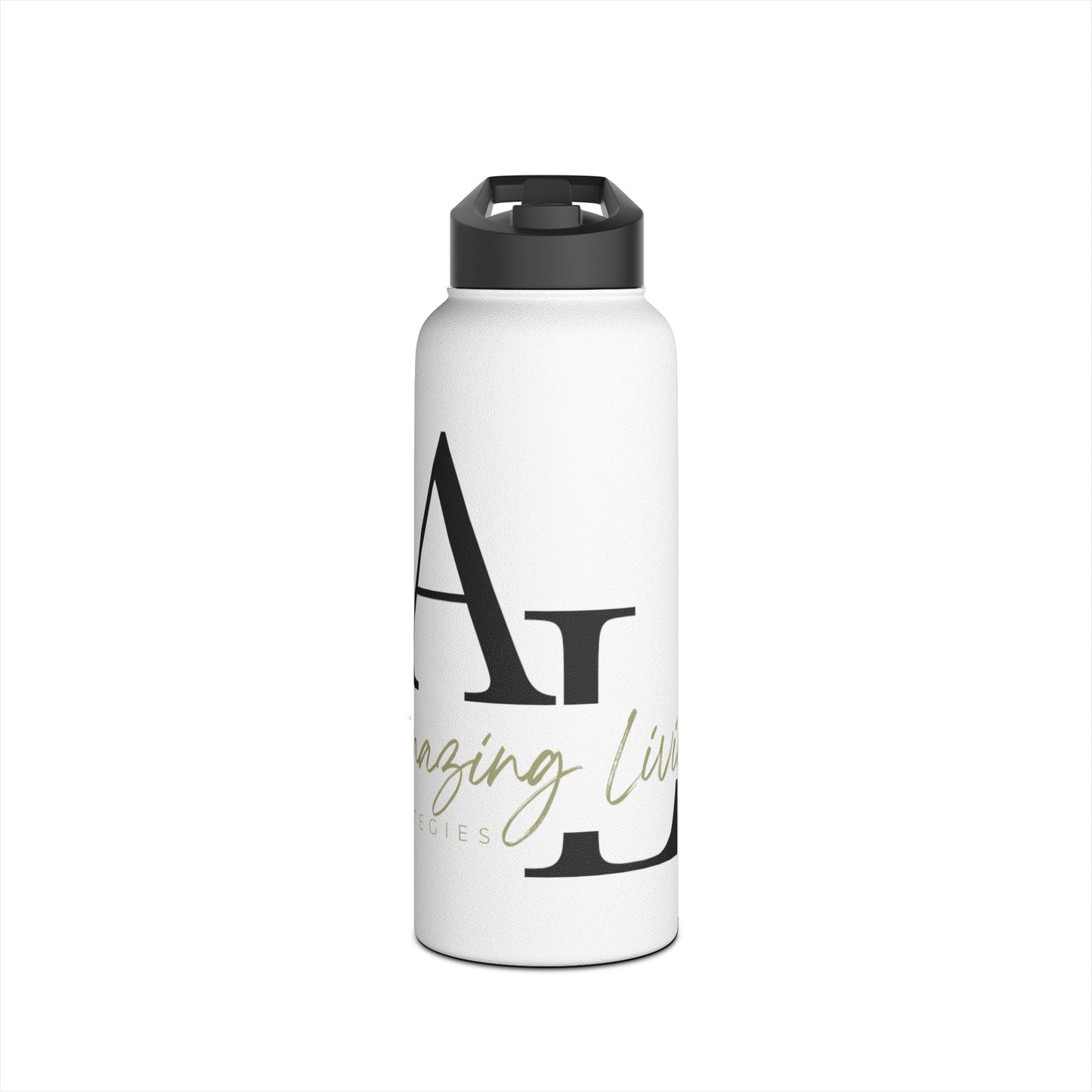 Amazing Living Steel Water Bottle, Standard Lid