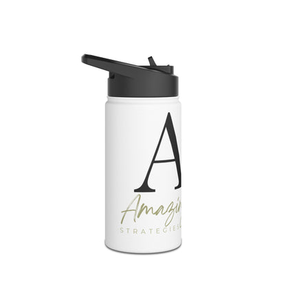 Amazing Living Steel Water Bottle, Standard Lid