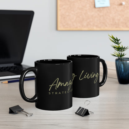 Amazing living Black Mug (11oz, 15oz)