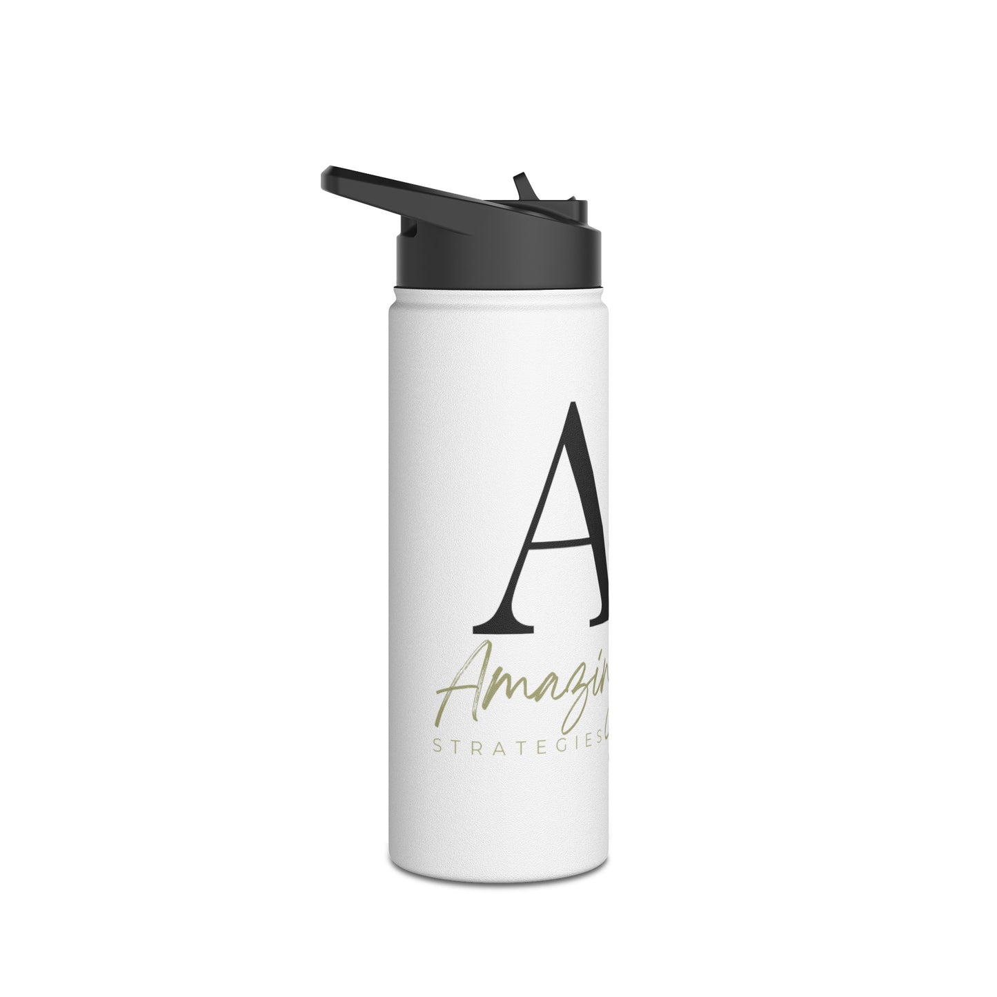 Amazing Living Steel Water Bottle, Standard Lid